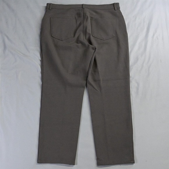 So Slimming by Chico's 2 Short / 12 Tan Brown Skinny Ponte Knit‎ Stretch Jeans - Picture 7 of 7